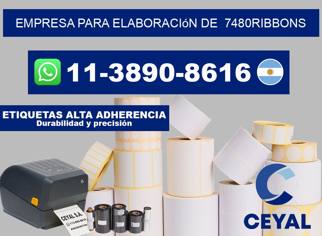 empresa para elaboración de  7480ribbons