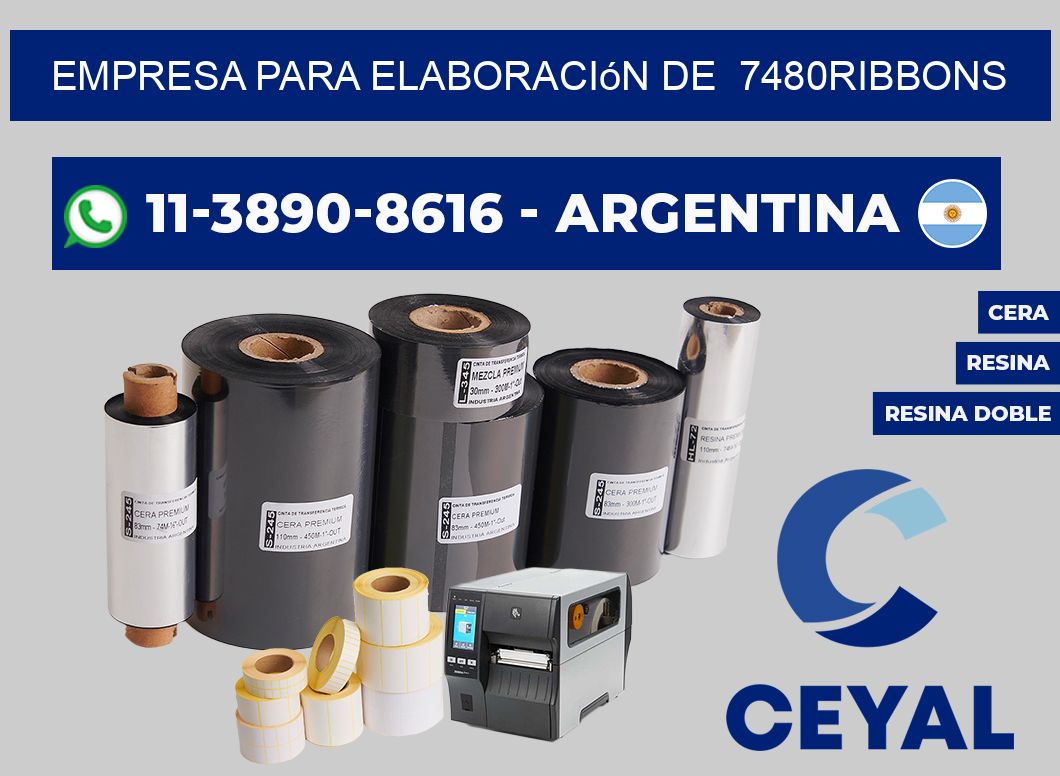 empresa para elaboración de  7480ribbons