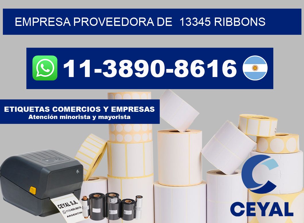 empresa proveedora de  13345 ribbons