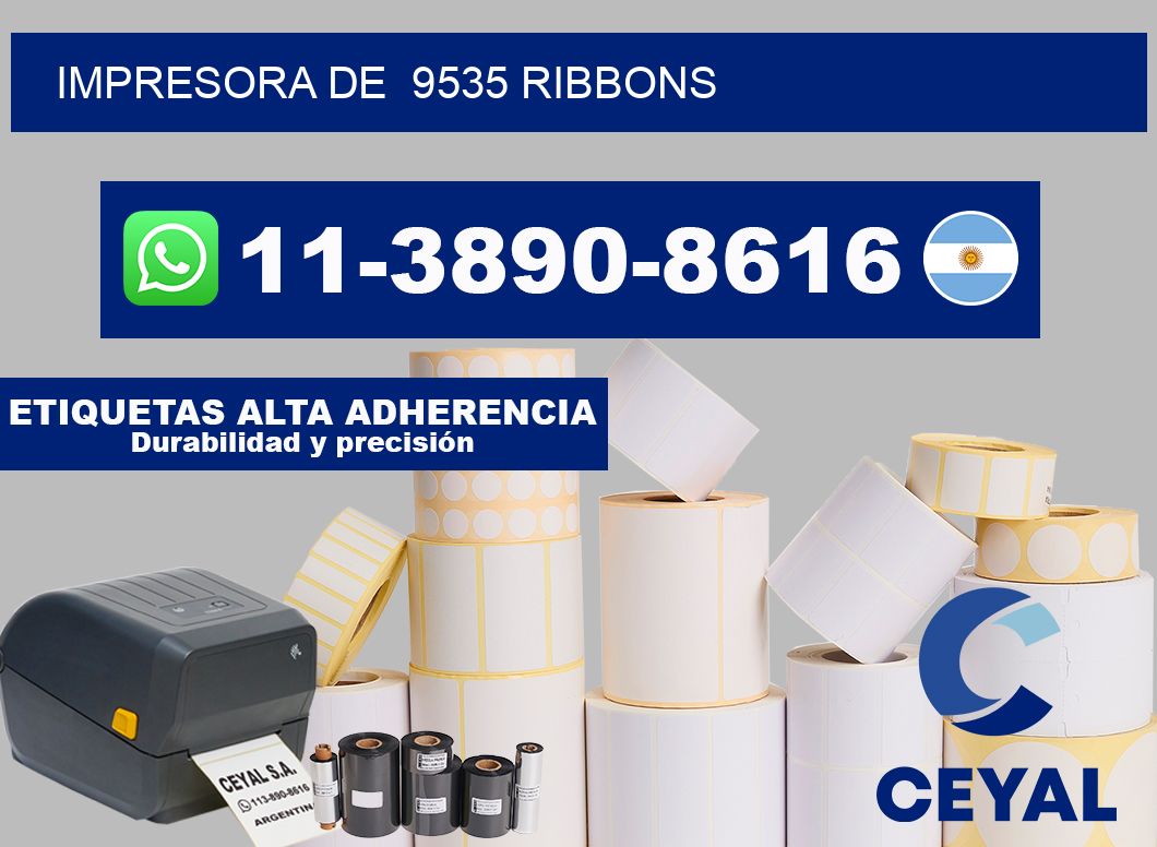 impresora de  9535 ribbons