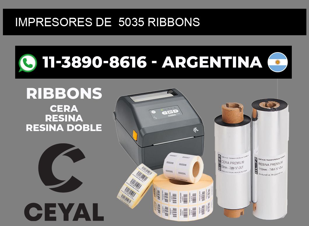 impresores de 5035 ribbons
