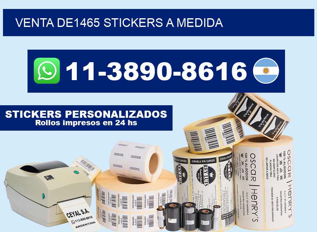 venta de1465 stickers a medida