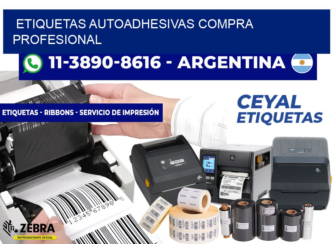 ETIQUETAS AUTOADHESIVAS Compra profesional