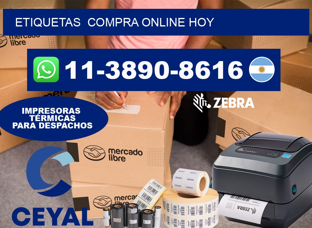 ETIQUETAS  Compra online hoy