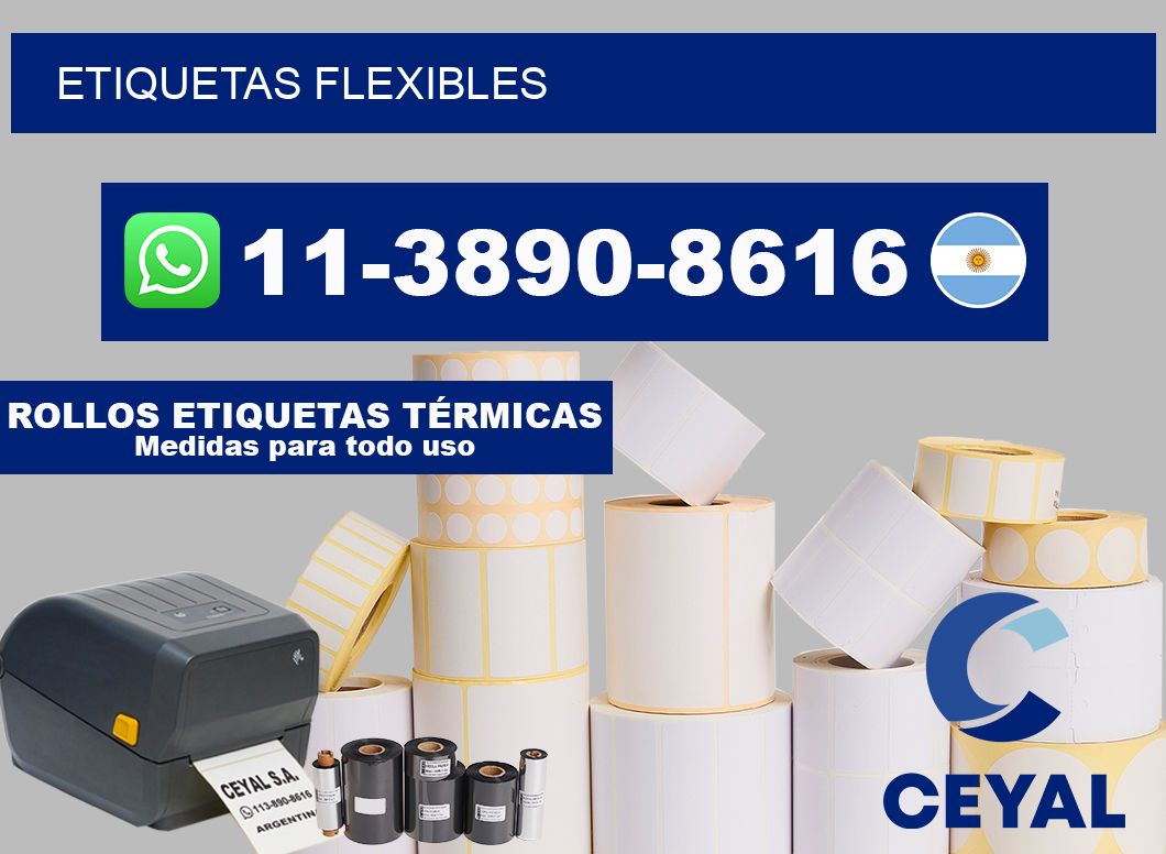 ETIQUETAS flexibles