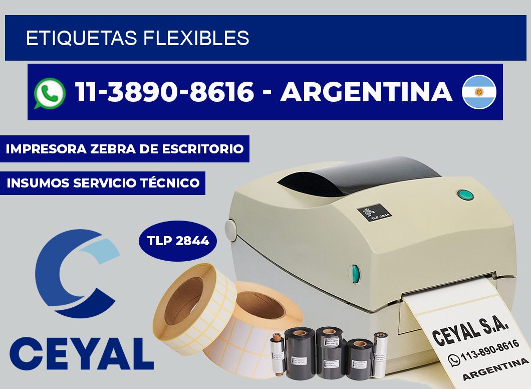 ETIQUETAS flexibles
