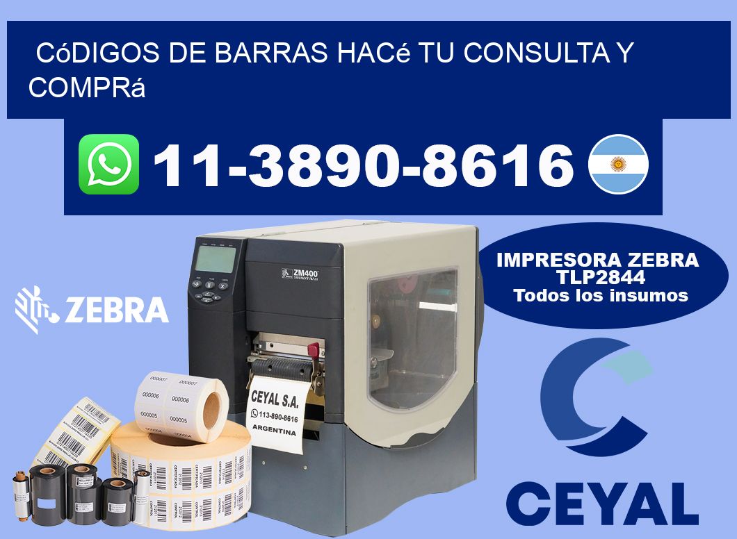 códigos de barras Hacé tu consulta y comprá