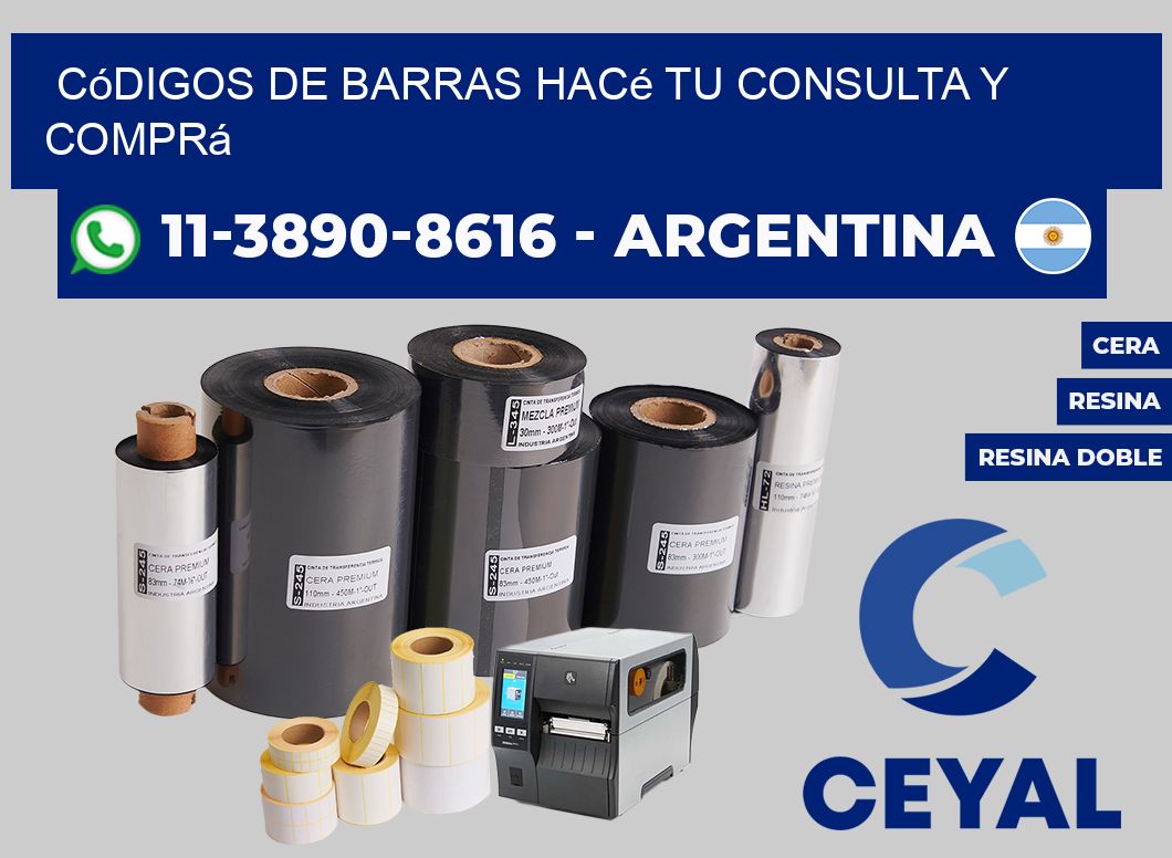 códigos de barras Hacé tu consulta y comprá