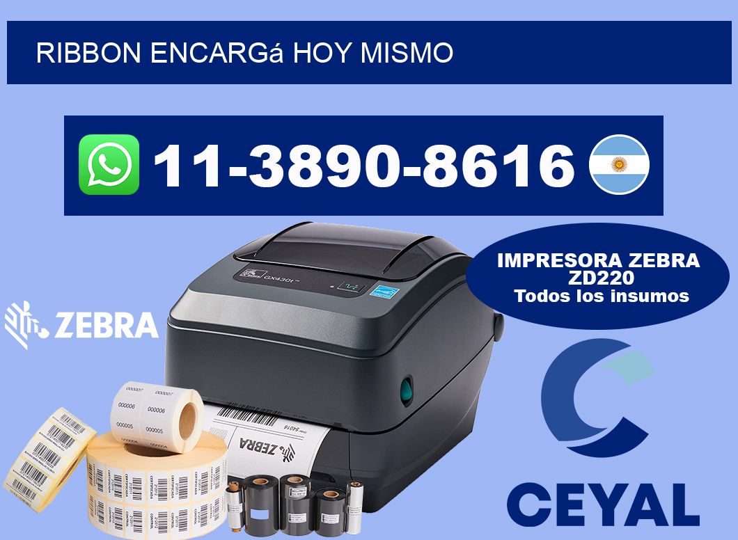 ribbon Encargá hoy mismo