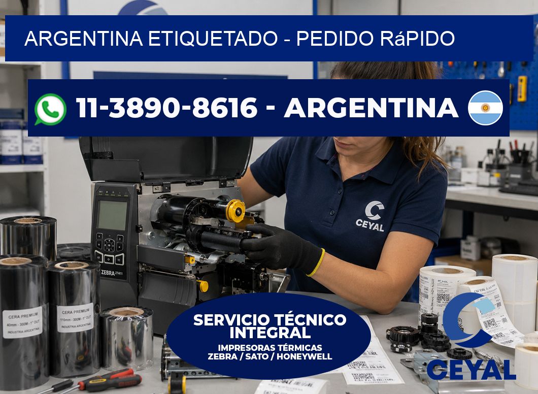 ARGENTINA ETIQUETADO - Pedido rápido