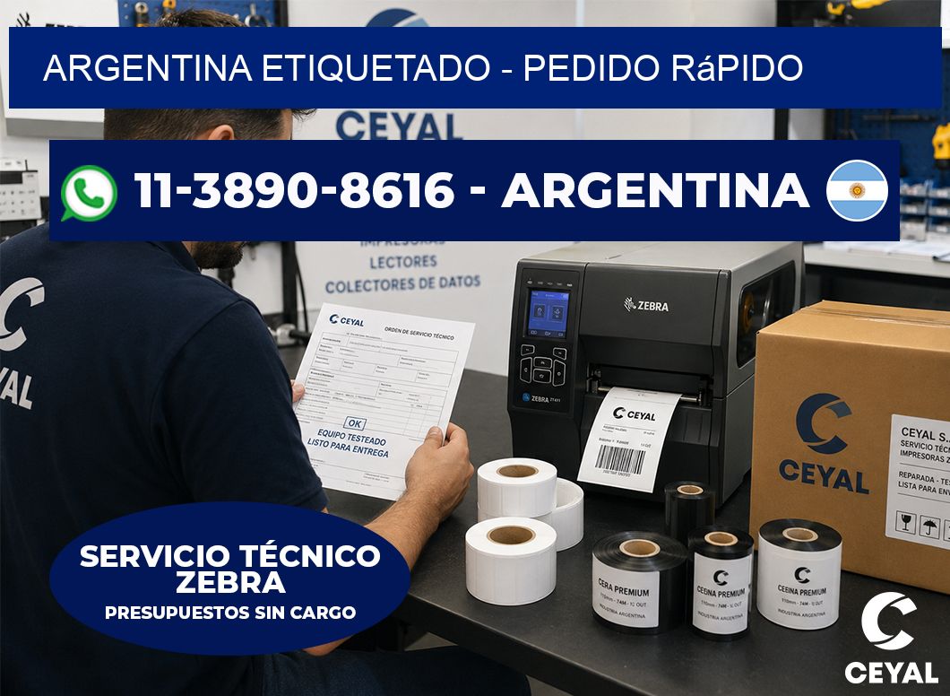 ARGENTINA ETIQUETADO - Pedido rápido