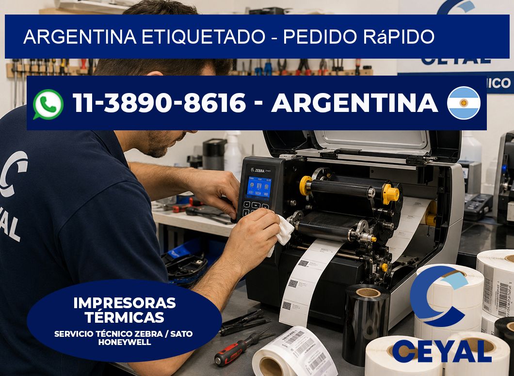 ARGENTINA ETIQUETADO - Pedido rápido