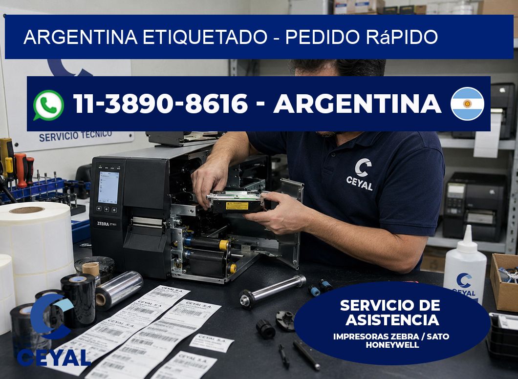 ARGENTINA ETIQUETADO – Pedido rápido
