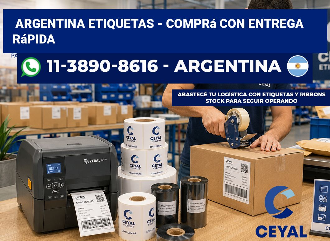 ARGENTINA ETIQUETAS - Comprá con entrega rápida