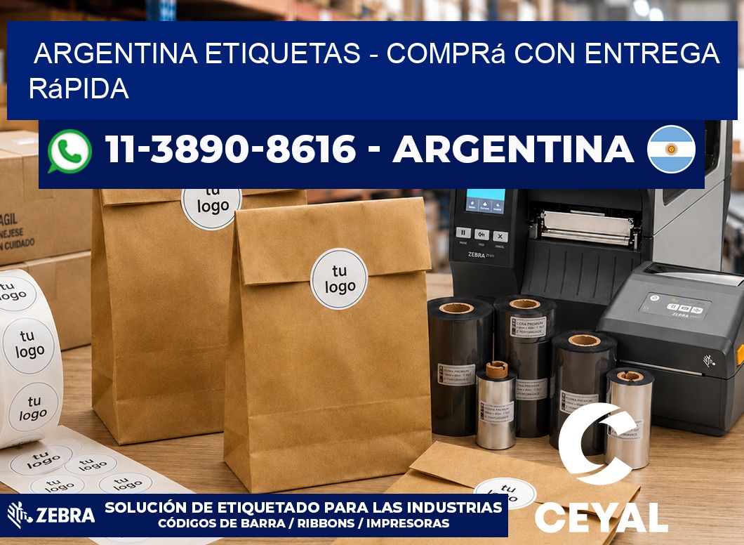 ARGENTINA ETIQUETAS - Comprá con entrega rápida