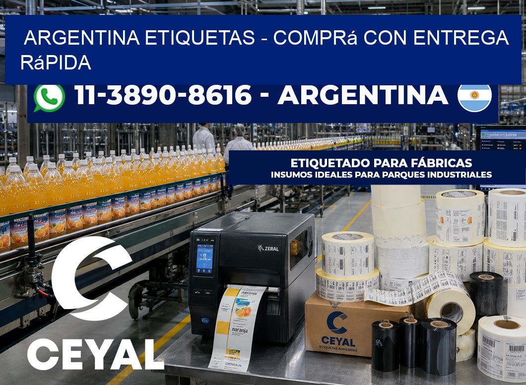ARGENTINA ETIQUETAS – Comprá con entrega rápida