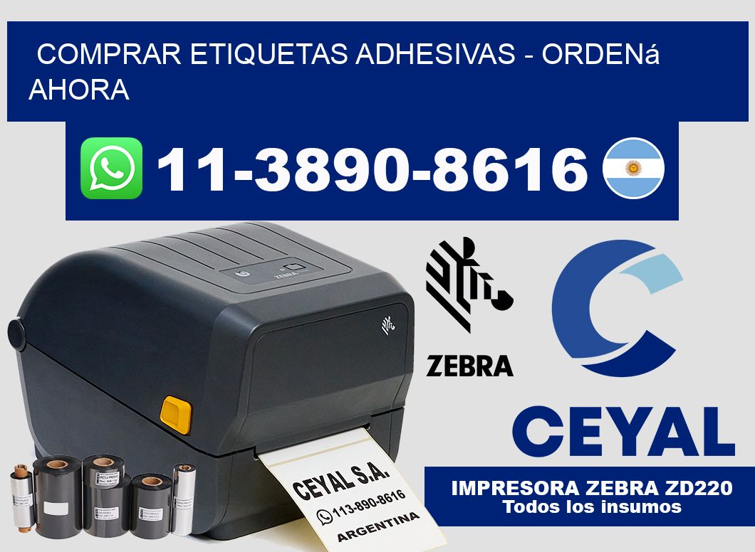 COMPRAR ETIQUETAS ADHESIVAS – Ordená ahora