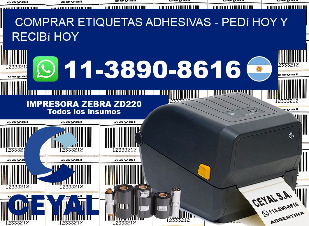 COMPRAR ETIQUETAS ADHESIVAS - Pedí hoy y recibí hoy