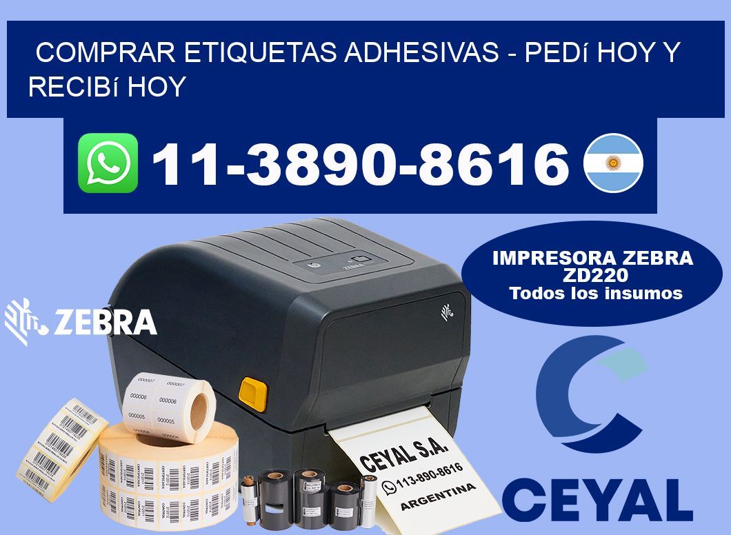 COMPRAR ETIQUETAS ADHESIVAS - Pedí hoy y recibí hoy