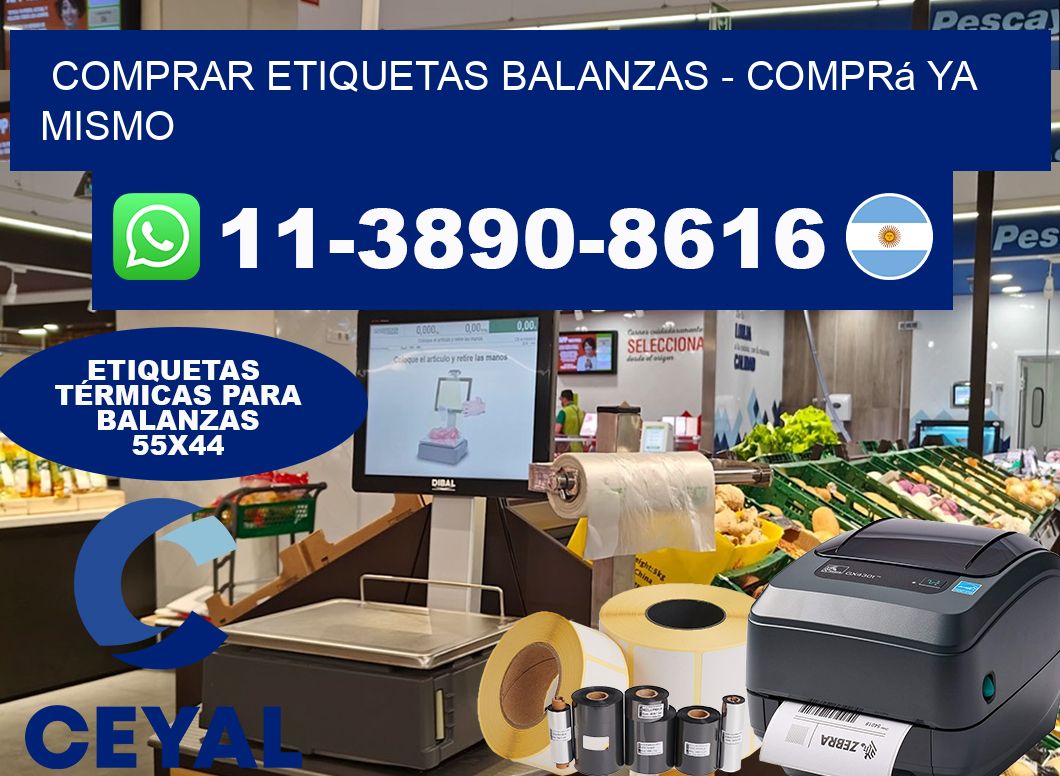 COMPRAR ETIQUETAS BALANZAS - Comprá ya mismo