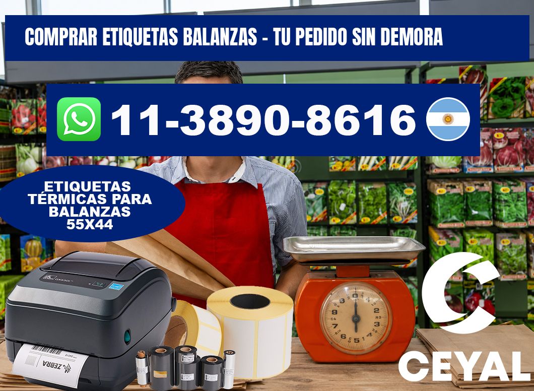 COMPRAR ETIQUETAS BALANZAS - Tu pedido sin demora