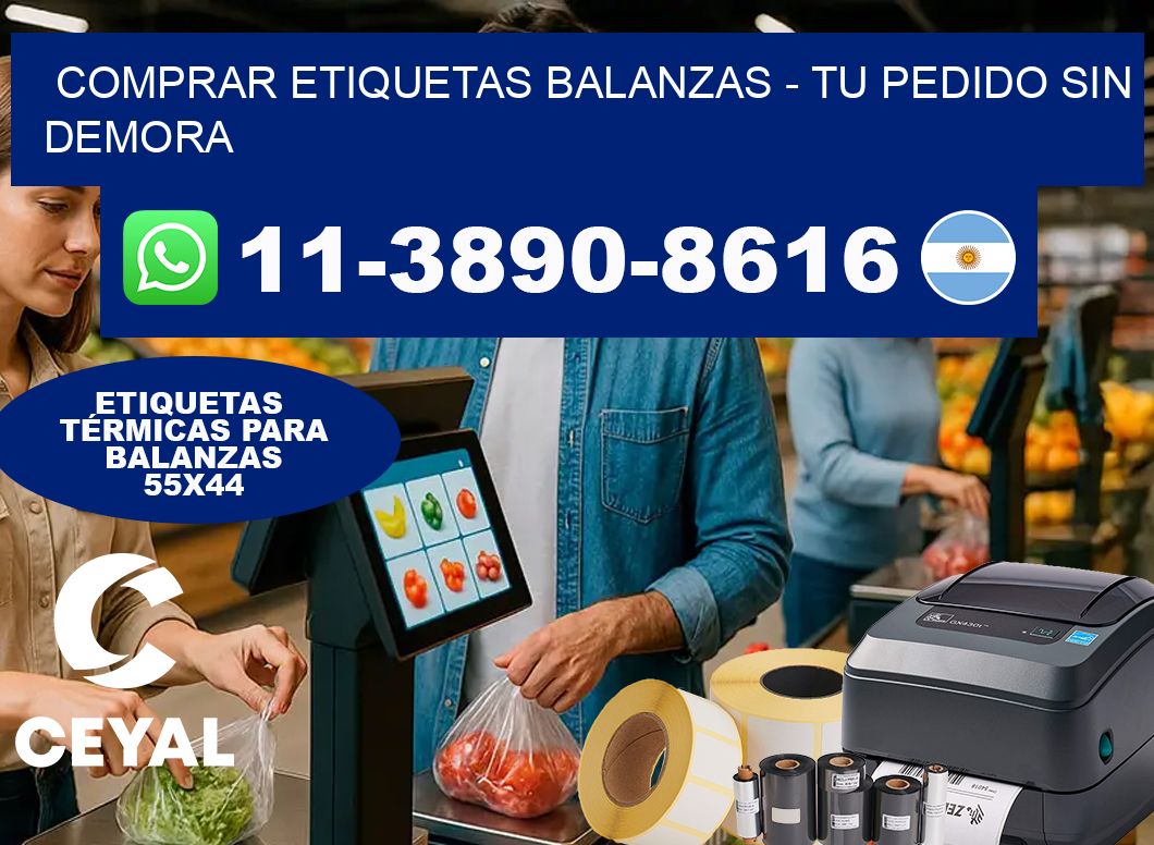 COMPRAR ETIQUETAS BALANZAS - Tu pedido sin demora
