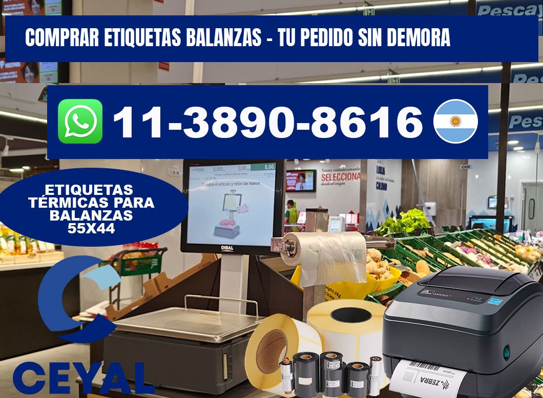 COMPRAR ETIQUETAS BALANZAS - Tu pedido sin demora