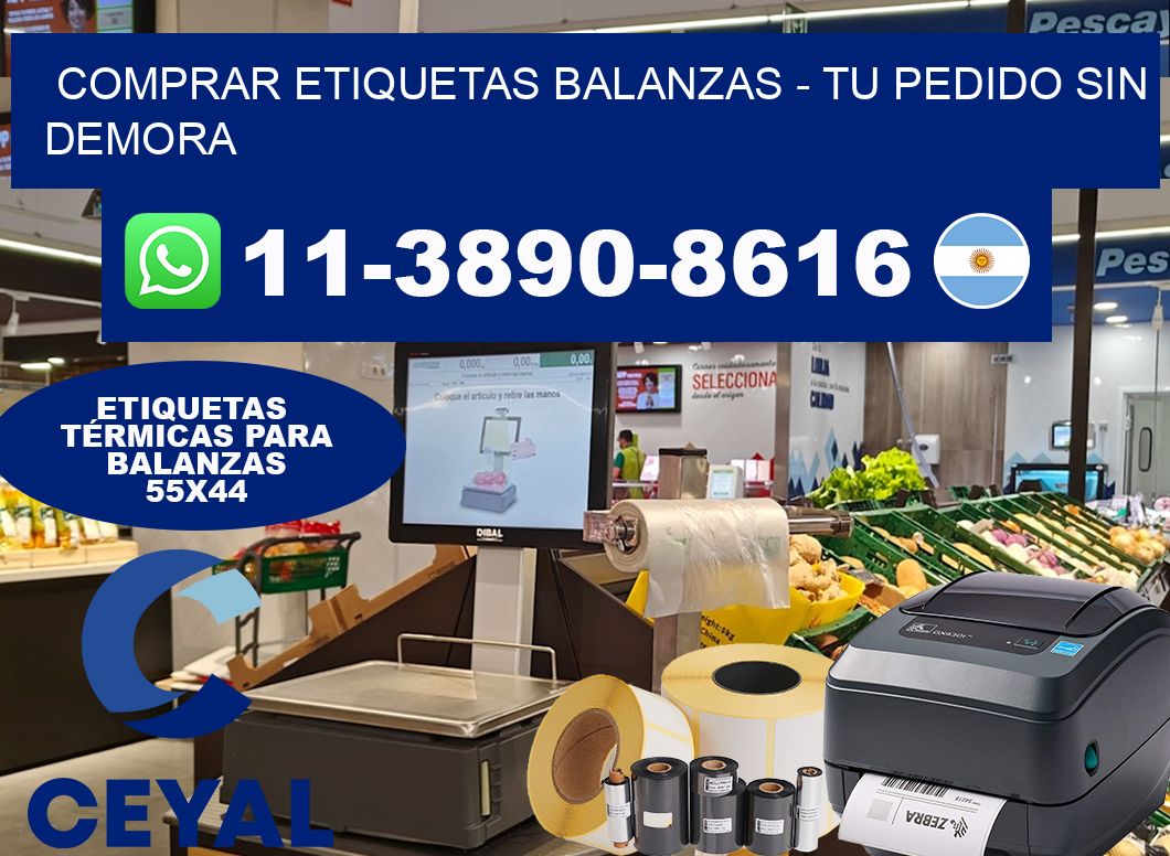 COMPRAR ETIQUETAS BALANZAS – Tu pedido sin demora