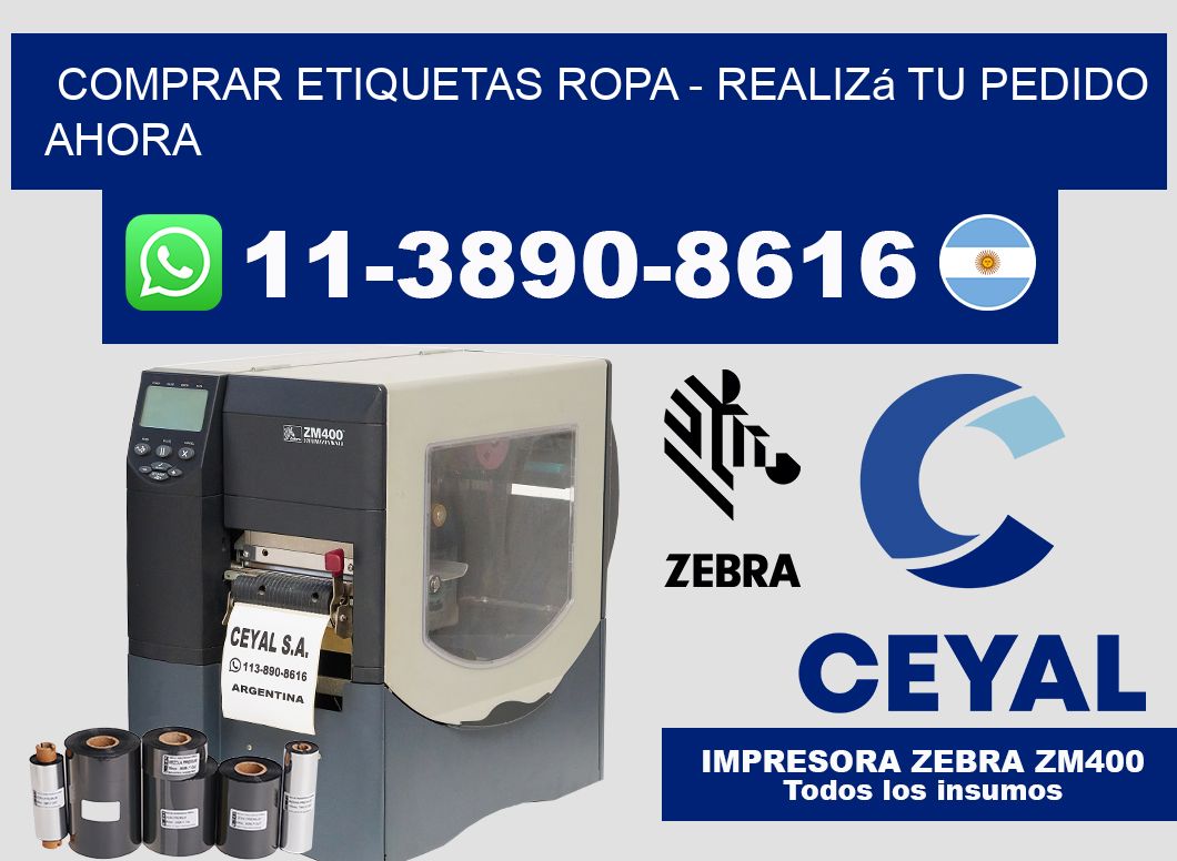 COMPRAR ETIQUETAS ROPA - Realizá tu pedido ahora