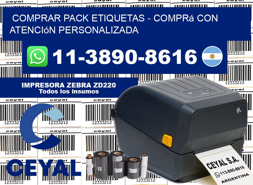 COMPRAR PACK ETIQUETAS - Comprá con atención personalizada