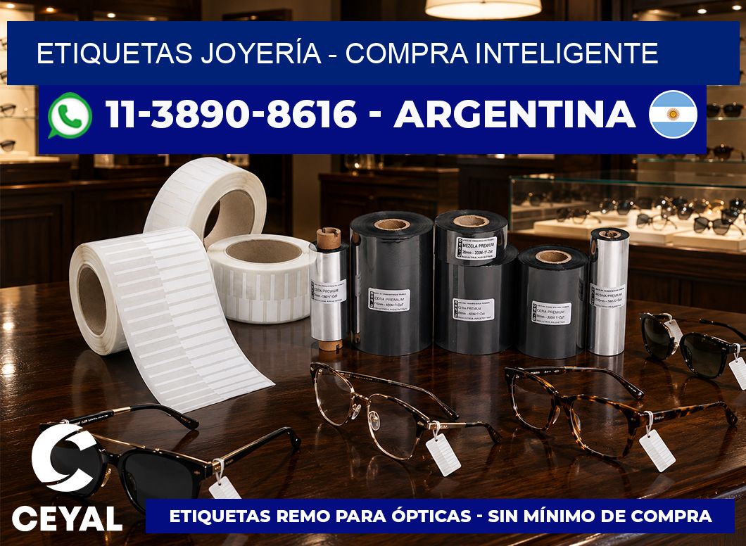 ETIQUETAS JOYERÍA - Compra inteligente