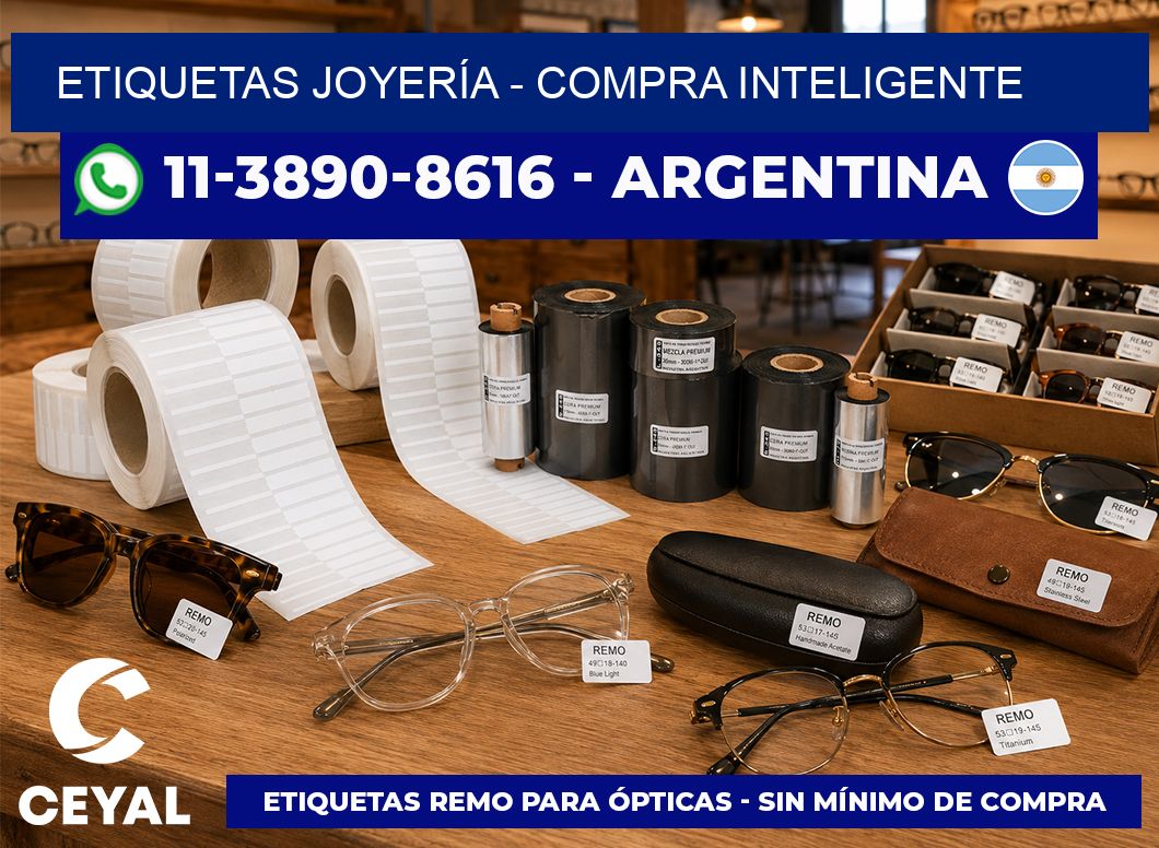 ETIQUETAS JOYERÍA - Compra inteligente