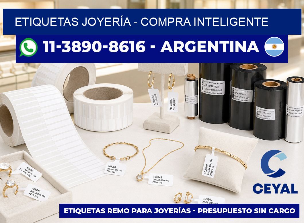 ETIQUETAS JOYERÍA – Compra inteligente