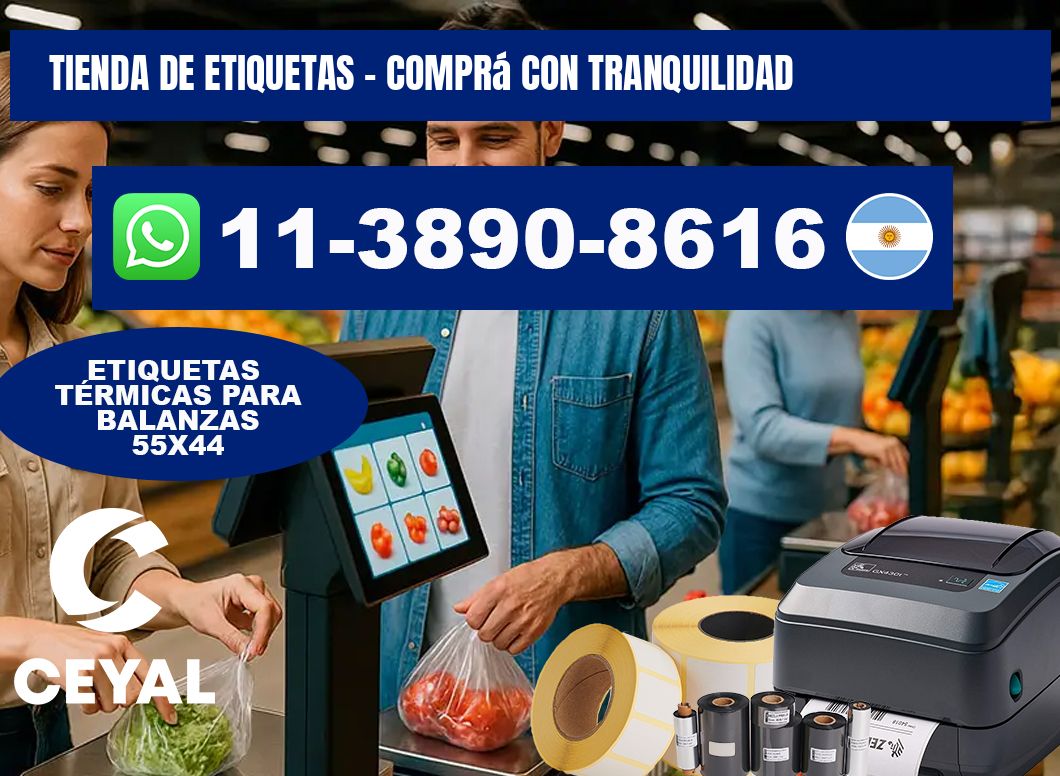 TIENDA DE ETIQUETAS - Comprá con tranquilidad