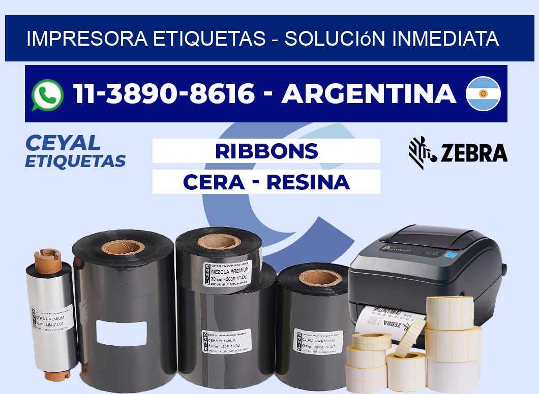 IMPRESORA ETIQUETAS - Solución inmediata
