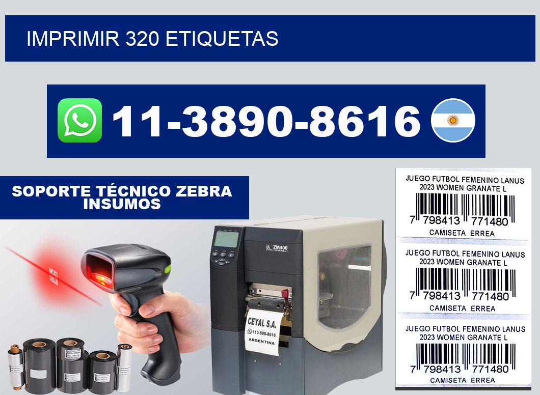 IMPRIMIR 320 ETIQUETAS
