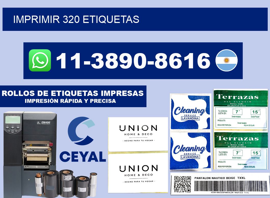 IMPRIMIR 320 ETIQUETAS