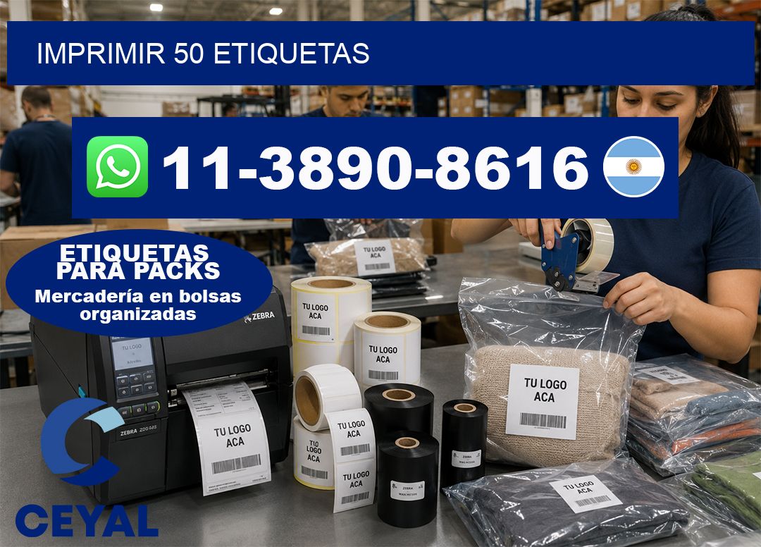 IMPRIMIR 50 ETIQUETAS