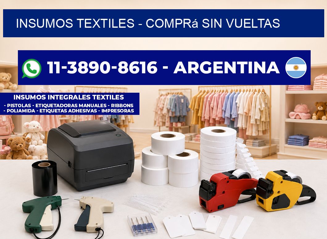 INSUMOS TEXTILES – Comprá sin vueltas
