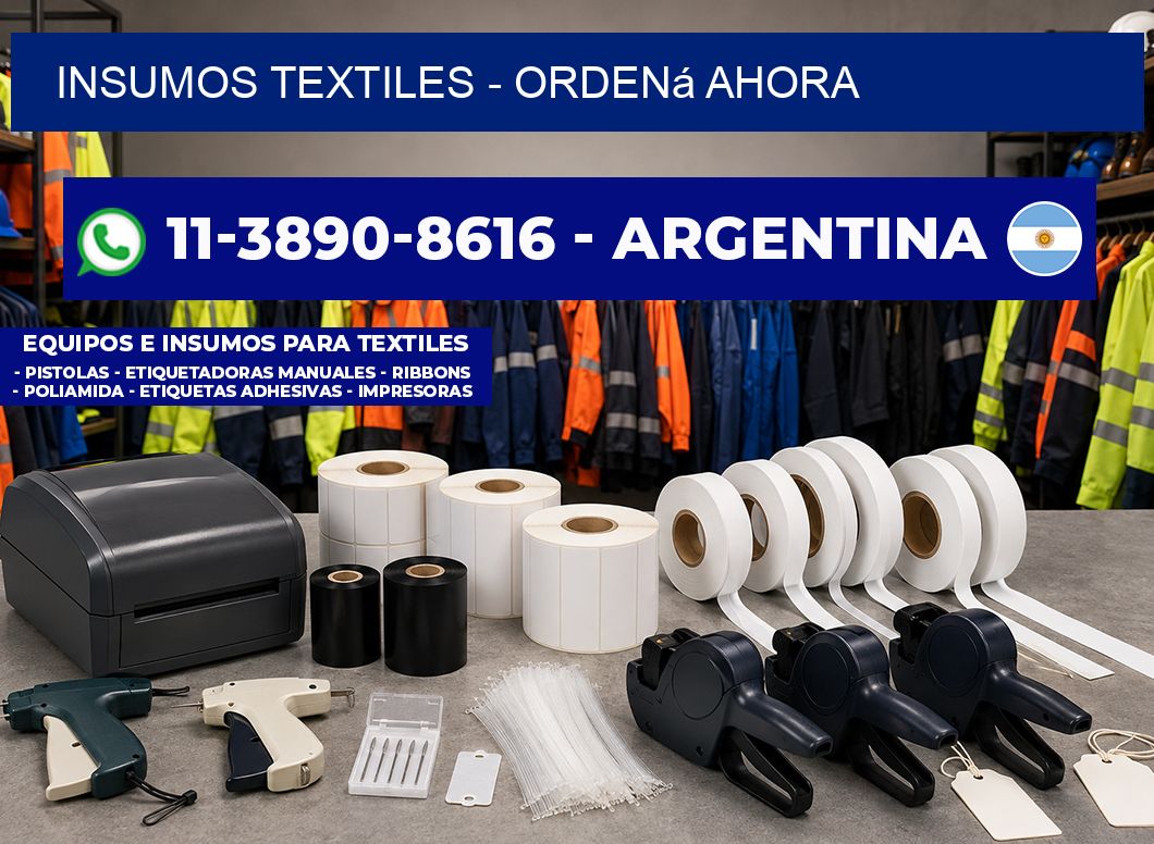INSUMOS TEXTILES – Ordená ahora