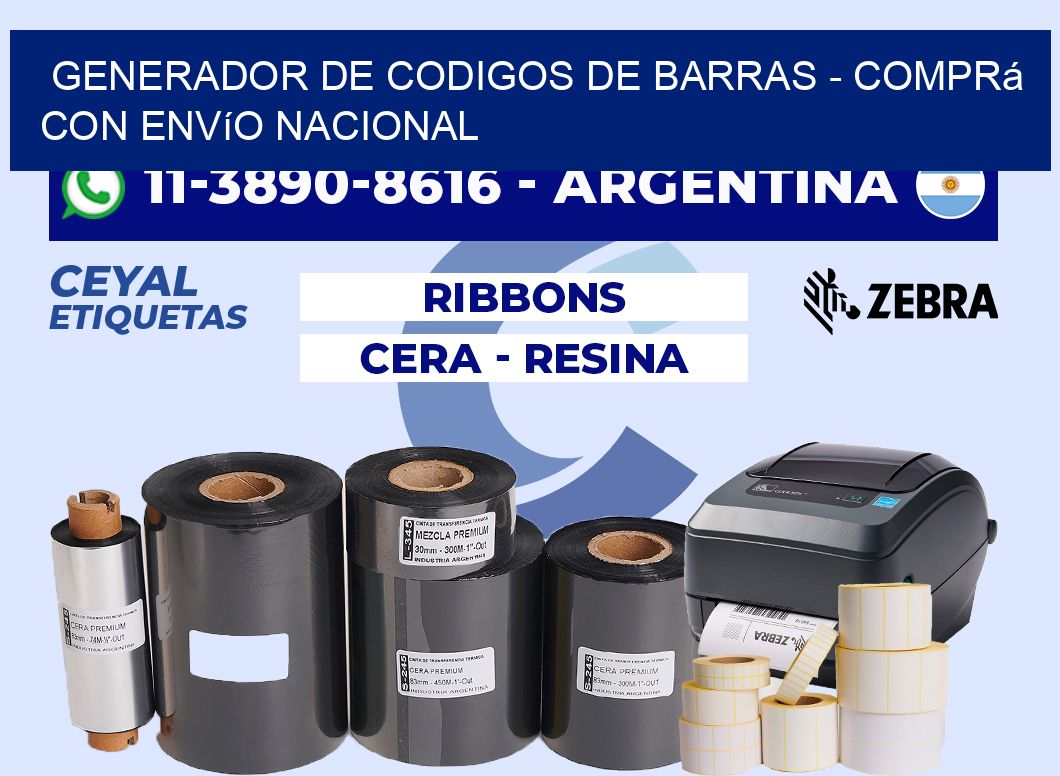 generador de codigos de barras - Comprá con envío nacional