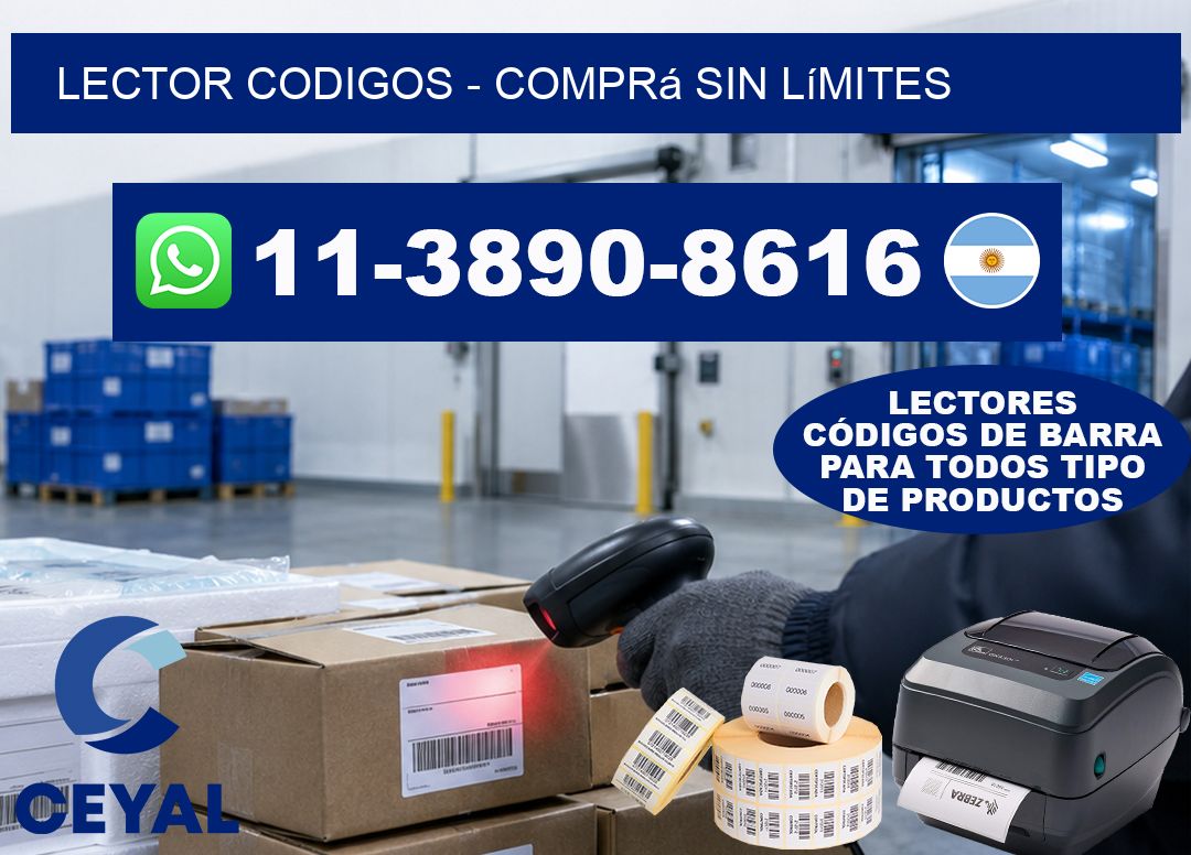 LECTOR CODIGOS - Comprá sin límites