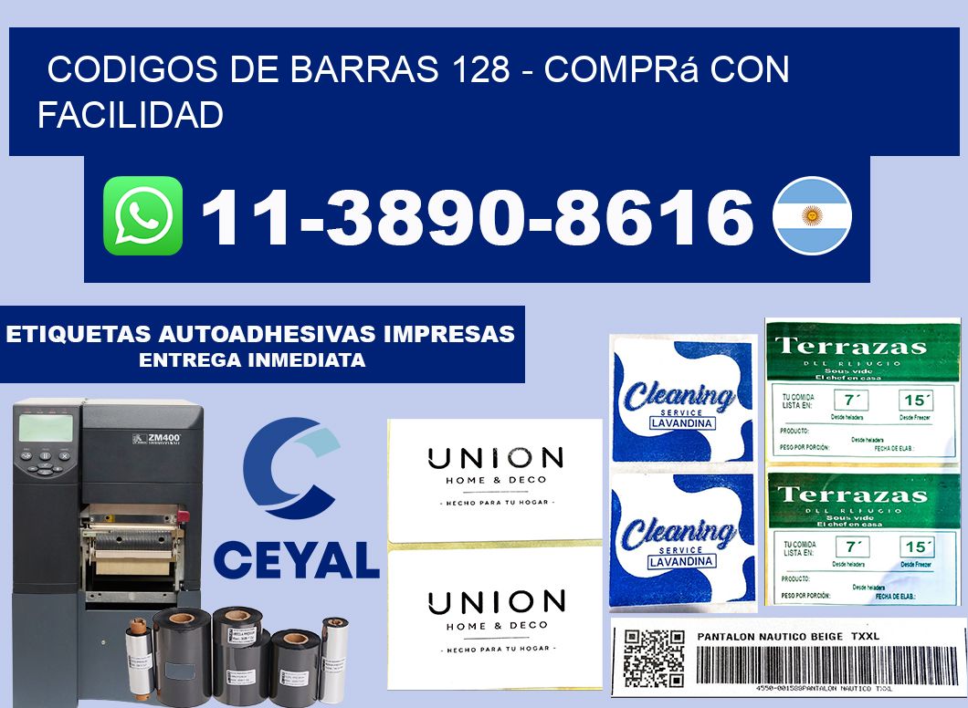 codigos de barras 128 - Comprá con facilidad