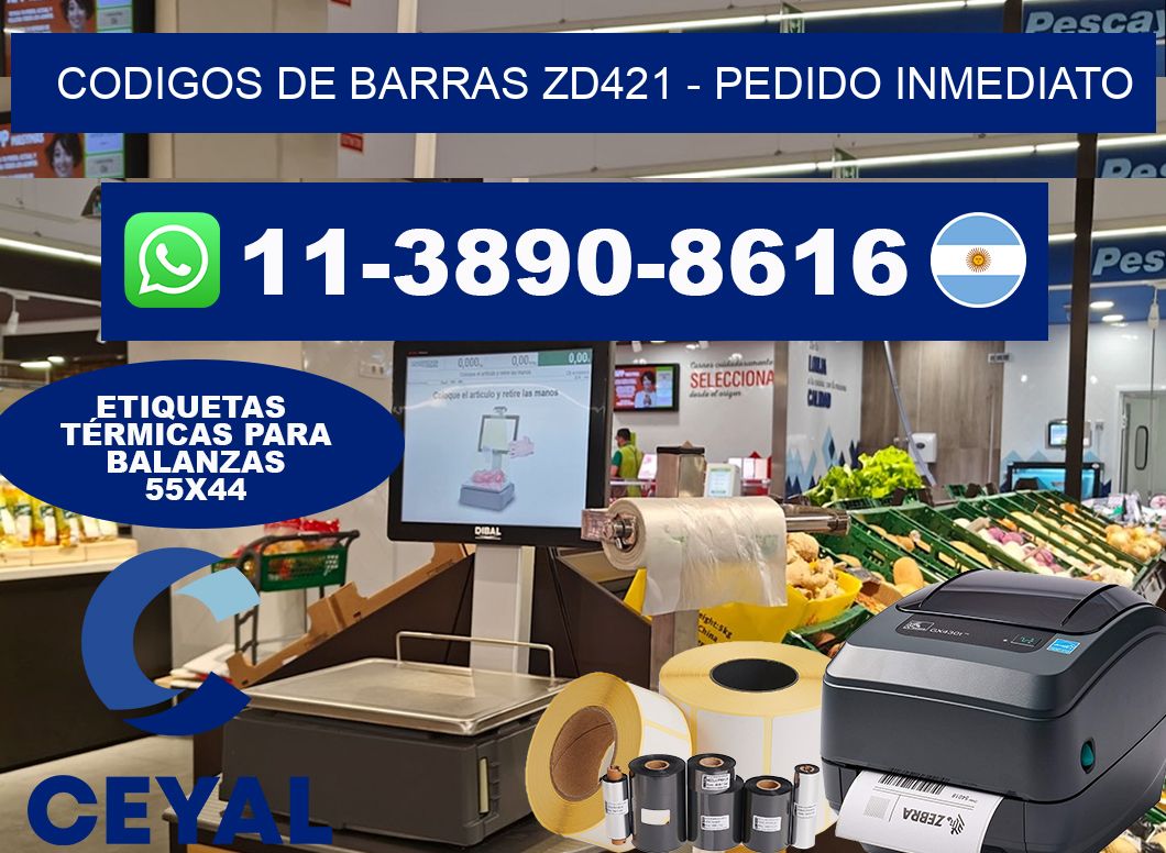 codigos de barras zd421 – Pedido inmediato