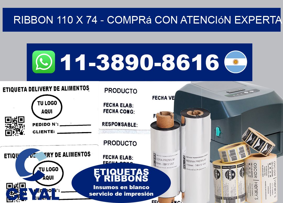 ribbon 110 x 74 - Comprá con atención experta