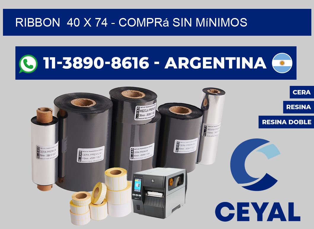 ribbon 40 x 74 - Comprá sin mínimos