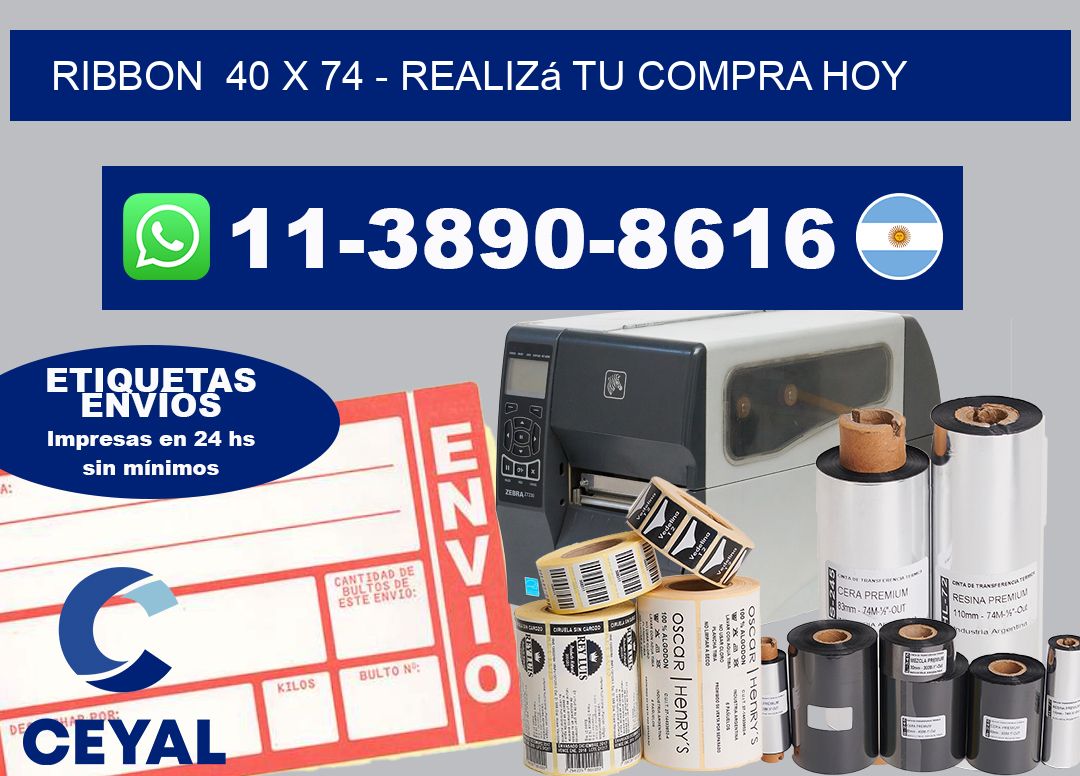 ribbon 40 x 74 - Realizá tu compra hoy