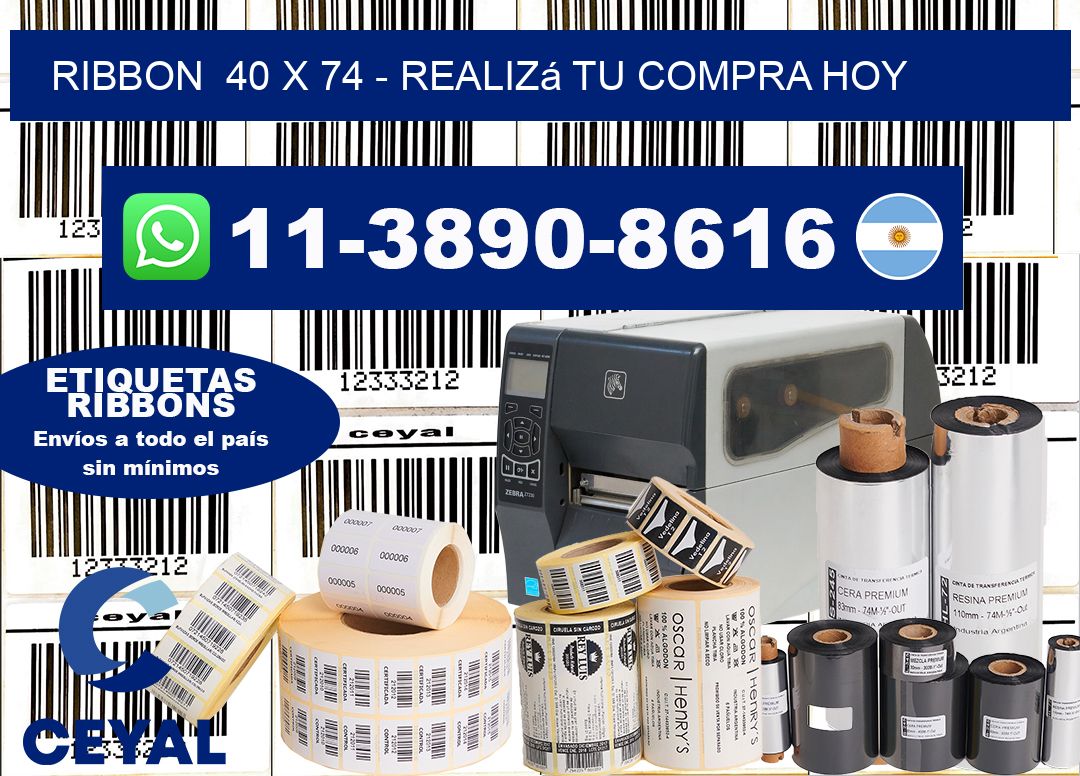 ribbon 40 x 74 - Realizá tu compra hoy