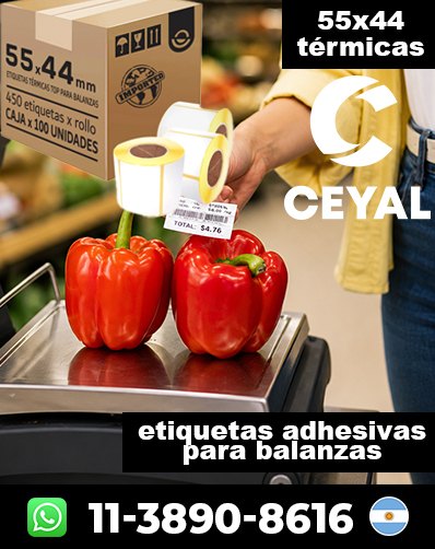 ADHESIVOS PARA BALANZAS - Comprá con resultados
