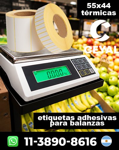 ADHESIVOS PARA BALANZAS - Comprá con resultados